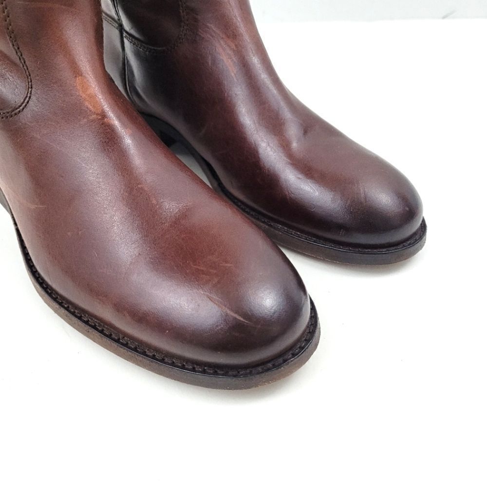 FRYE Melissa leather riding boots - Picture 2 of 16